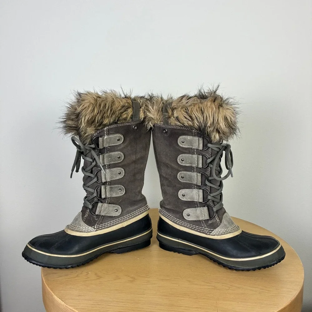 Sorel Joan of Arctic Waterproof Winter Boots Women's 8‎ Snow Spring Gorpcore